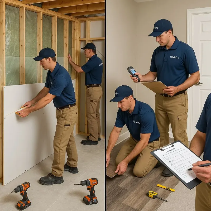Repairs and Reconstruction process in Dauphin County, PA